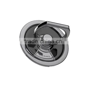 USAMS US-ZJ006 Finger Ring Holder For All Smart Product 360 Degree Rotating Luxury Zinc Alloyelectroplate Epoxy Ring Holder thumbnail-3