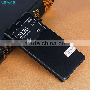 Original USAMS MUGE Series Flip Case For Huawei Mate S PU Leather Cover Case With View Window MT-4668 thumbnail-4