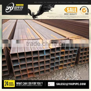 MS ERW Black Square And Rectangular Hollow Section Pipes/40x40 Steel Square Pipe thumbnail-2