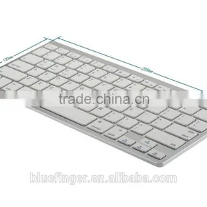 Ultra-Slim Bluetooth Keyboard for IPad Air2, IPad Mini 4 , Galaxy Tab and Other Tablets thumbnail-5