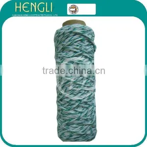 Good Quality 0.9s/4ply Double Color Cotton Mop Yarn/ Cotton Polyester Belended Yarn thumbnail-1