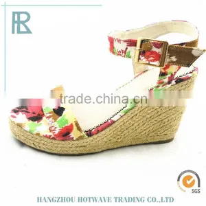 Hot Fashion Rope Sole Women Vogue Hemp Rope Shoes thumbnail-1