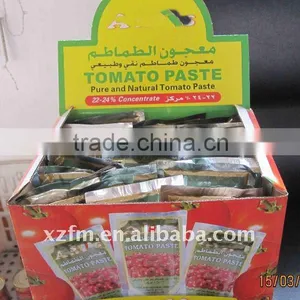 Tomato Paste in Sachet Brix 22-24% thumbnail-1