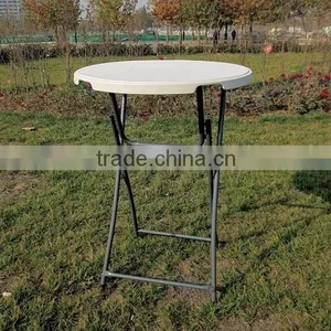 Graceful 2FT Folding Plastic Round Table thumbnail-1