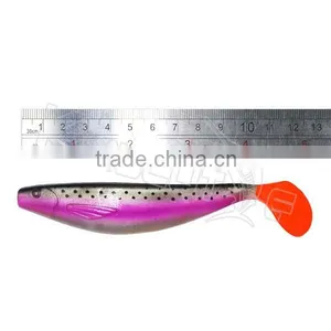 CHGTCS01 Factory Price Soft Fishing Tackle Shad Swimbait Trout Bass Pike Lures thumbnail-2
