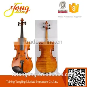 (TL007-3)Oil Paintings Of Violins Italian Violin Antique Violin Italy Material thumbnail-1