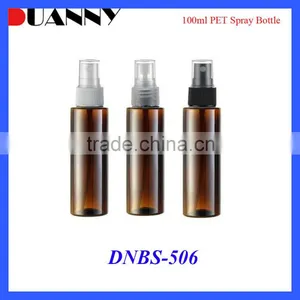 WHOLESALE 30ML 1OZ AMBER PLASTIC SPRAY BOTTLES, 30ML 1 OZ AMBER PLASTIC BOTTLE WITH SPRAY thumbnail-2
