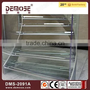 Space Saver Straight Stairs With Open Risers thumbnail-2