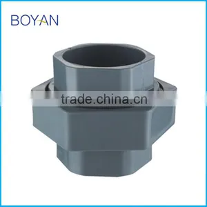 China Manufacture Water Supply for Irrigation Gray Plastic Pipe Fitting Pvc Union thumbnail-1