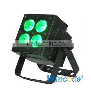 4*15W 5 in 1 RGBWA LED Flat Par Light / Led Stage Light / Led Disco Light thumbnail-4