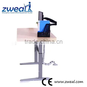 Metal Desk With Wood Top Manufacturer Wholesale thumbnail-1