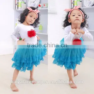 Wholesale Baby Clothes Top and Children Tulle Skirt thumbnail-3