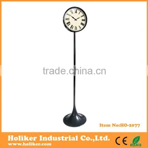 1.4m High Metal Stand Clock With Day and Date Display thumbnail-6