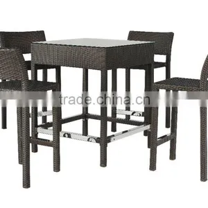 KAL038 Garden Furniture Rattan Bar Set thumbnail-1
