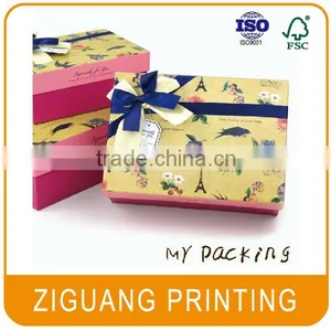 Customized Cardboard Box With Handle thumbnail-1