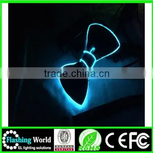 Selling Well All Over the World Bright in Colour Led Event Party Bow Tie thumbnail-3