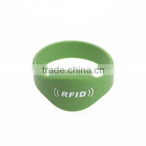 RFID Silicone Wristbands, NFC Wristbands, RFID Wristband thumbnail-1