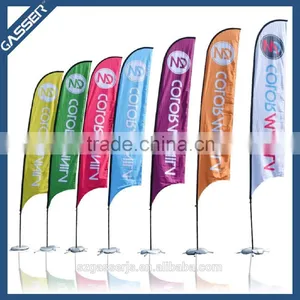 2016 Customized Pull Up/tear Drop/feather Banner Flag for Fair Dispaly thumbnail-3
