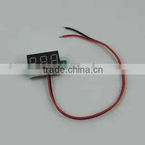 0.36" LED Display DC Digital Voltmeter 2.5-30V, V20D LED Display Digital Voltmeter, LED Display Digital Voltmeter thumbnail-1