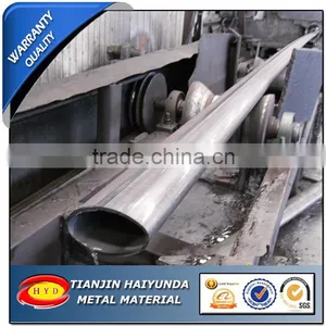 Black Bright Oval Flat Oblong Ellipse Welded Steel Tube and Pipe for Furniture thumbnail-2