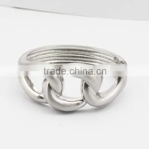 Factory Wholesale Fashion Women 316L Stainless Steel Bracelet Bangle thumbnail-3