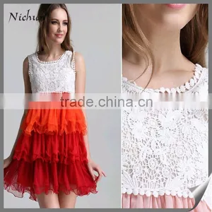 2015 Make in China Cake Layer Lace Ladies Dresses Fashion thumbnail-1