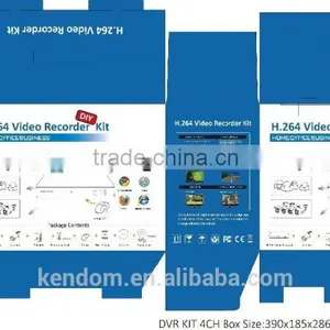 Kendom Latest 4CH NVR Kit With POE Power IP CCTV System Face Recognition thumbnail-4