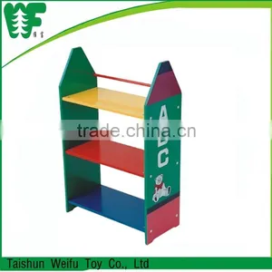 Children 3 Tier Wooden Shelf thumbnail-1