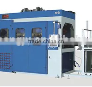 Good Quality Foam Fast Food Box Vacuum Forming Machine EPS-700/1200 thumbnail-1