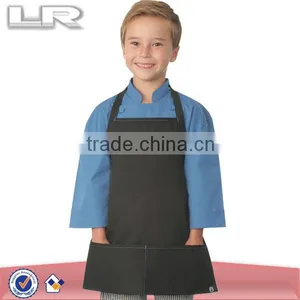 LR Kids Colored Apron With Contrast Stitching thumbnail-1