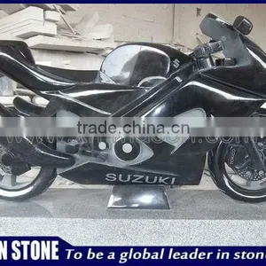 2013 Granite Black Motorcycle Statue thumbnail-1