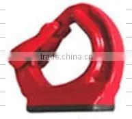 Red Coated G80 Weld on Hook thumbnail-1