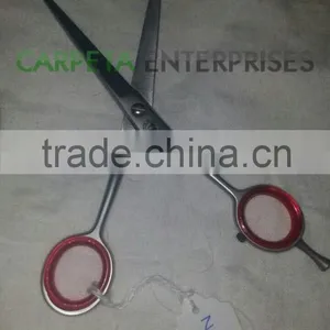 Barber Scissor With Razor Edge. Multi Colour Rings thumbnail-3