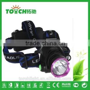 Headlight 2000lm 10 w Super Bright Led Headlamp for Night Riding Defensa Personal Head Light thumbnail-2