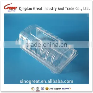 PET PVC PP Fruit and Vegetable Packaging Container Trays thumbnail-1