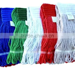Wholesale Mops, Looped End Cleaning Cotton Mops for Wholesale, 16oz Mop Head thumbnail-5