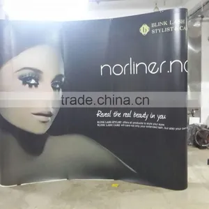 Trade Show Curved Fabric Pop up Display thumbnail-4