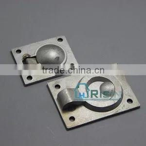 Polished Stainless Steel Concealed Door Handle thumbnail-6