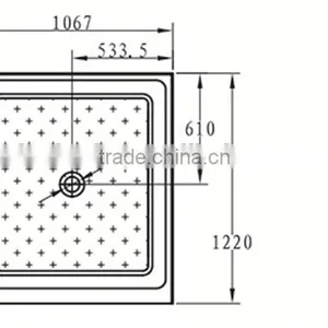 CUPC America Standard Shower Base,custom Shower Tray,fiberglass and Resin Shower Base thumbnail-4