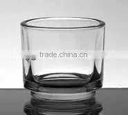 Red Glass Hurricane Candle thumbnail-1