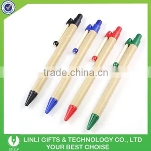 Best Selling Brand Logo Paper Eco-friendly Pen thumbnail-1