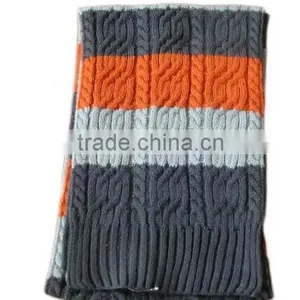 New Arrival Unisex Acrylic Knitted Winter Hat Scarf Glove Set thumbnail-2