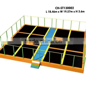 Cheer Amusement Independent Design and Installation Cheap Trampoline thumbnail-1