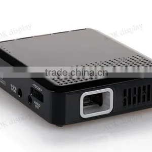 80 Lumen 1080P HD Multimedia LED Projector Mini DLP Projector for Home Theater With HDMI VGA Input thumbnail-3
