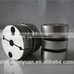 Aluminum Double Diaphragm Clamp Type Flexible Shaft Coupling D82 L98 thumbnail-1