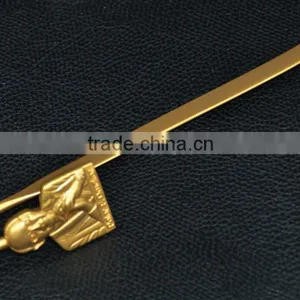 Gold Plated Book Mark Portraits Metal Bookmark Custom Metal Bookmarks thumbnail-4