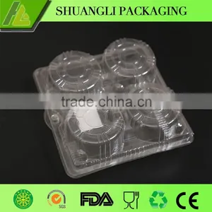 Cupcake Boxes Clear 4 Packs thumbnail-2
