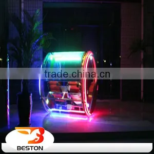 2016 Amusement Park Happy Car Electric le Bar Car Leswing Car thumbnail-3