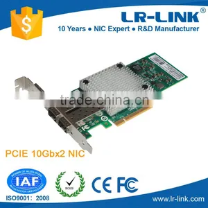 Intel 82599ES Chip PCI-E x8 2 Dual Port Optical 10G Server Adapter Card,iSCSI thumbnail-1