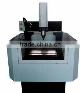 CNC Milling Machine for Metal SKM-6013 Double Heads Cooper Metal Engraving Machine thumbnail-5